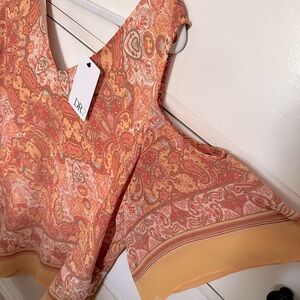 Paisley Summer Blouse